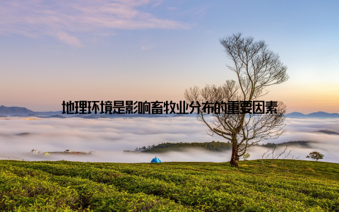 地理环境是影响畜牧业分布的重要因素